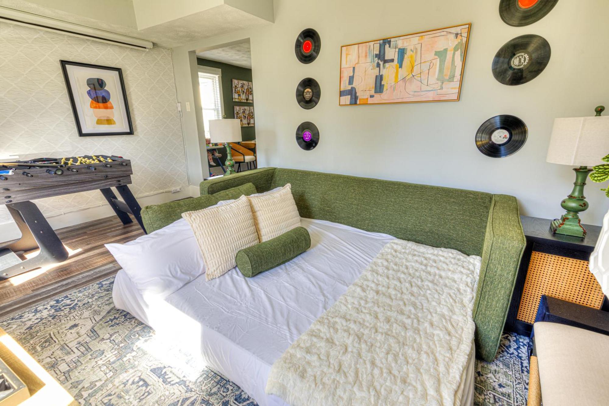 Holiday home Arcaderetro - Privatedecks - Gamerm - 4bd - 3min Dt Ii Vibeonvinyl Cleveland